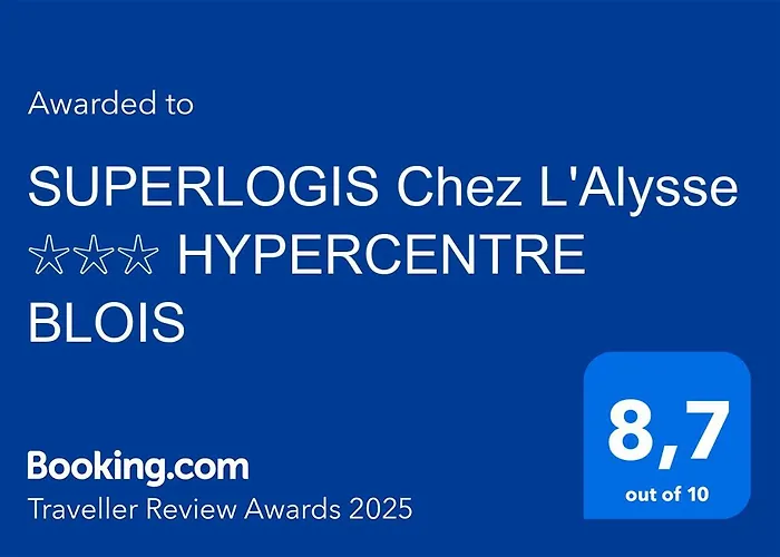 Superlogis Chez L\'Alysse ☆☆☆ Hypercentre Blois
